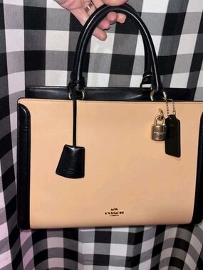 Coach Zoe In Color Block